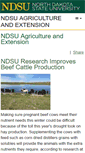 Mobile Screenshot of ag.ndsu.edu